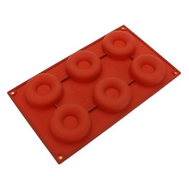 Sher Donut Shaped Silicone Cake Cookie Mould N3