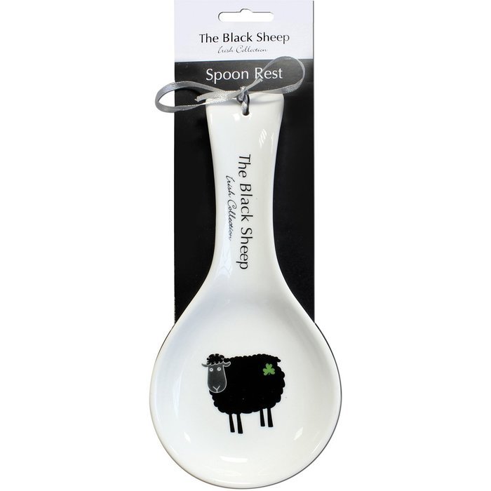 Dublin Gift The Black Sheep Spoon Rest, White