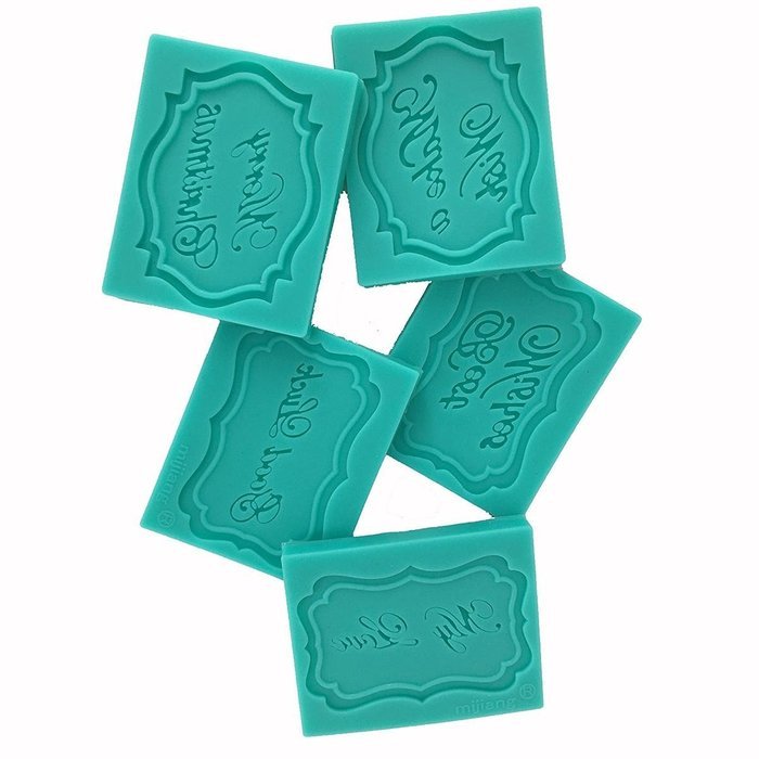 Garwarm Assorted Leafs And Flowers Silicone Candy mold for Sugarcraft, Chocolate, Fondant, Resin, Polymer Clay... N3