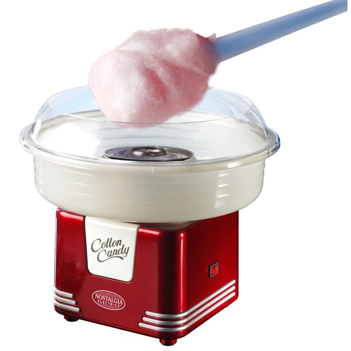 Nostalgia Electrics Retro Series Cotton Candy Maker, Red