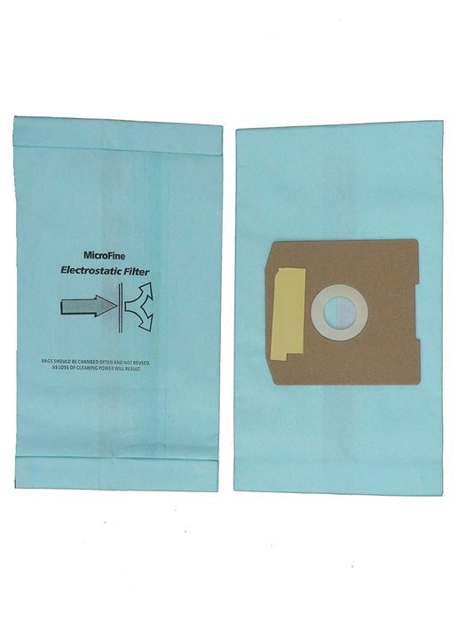6 Riccar Simplicity Type H Vacuum Bags, Canister Vacuum Cleaners, S13L, S14CL, S18, S24, S30, S36, S38, 1500