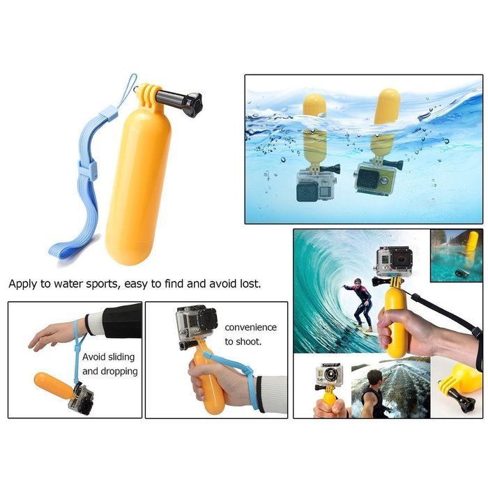 TEKCAM Sport Accessories Kits Bundle for Gopro Hero5 Black DBPOWER EX5000 Lightdow LD4000 Waterproof Action Camera... N2