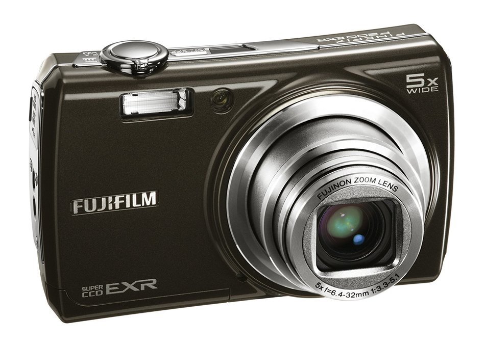 Fujifilm FinePix F200EXR 12MP Super CCD Digital Camera with 5x Wide ...