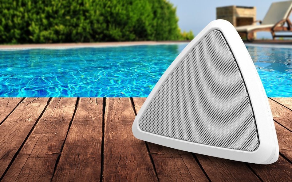 ION Audio Cornerstone | Waterproof Wireless Outdoor Speaker with Rechargeable Battery (Single)