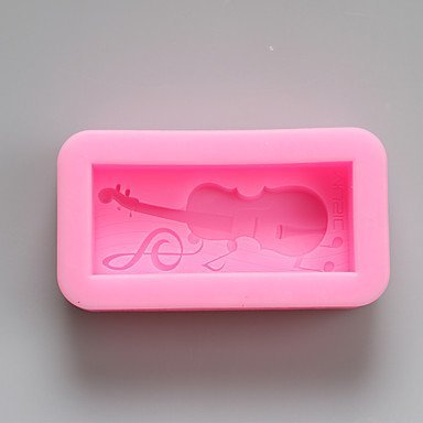 Sher Cello Chocolate Silicone Molds,Cake Molds,Soap Molds,Decoration Tools Bakeware N6