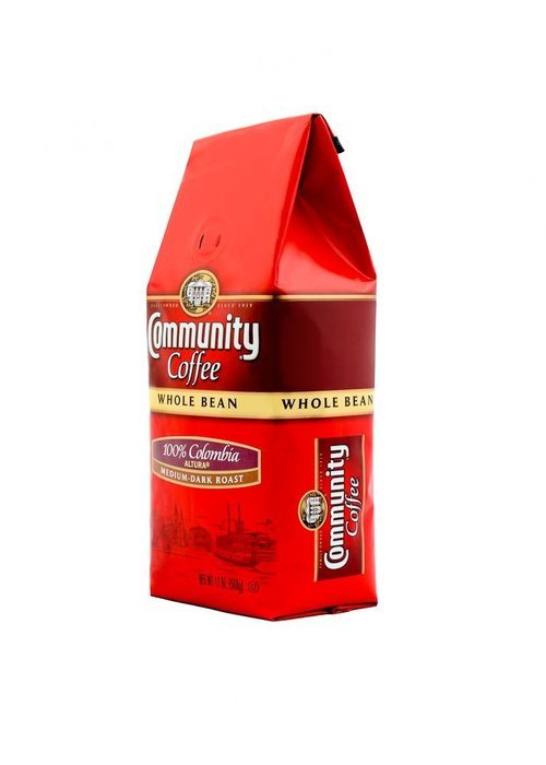 Community Coffee Whole Bean Coffee, Signature Dark Roast, 12 oz., 3 Count N19