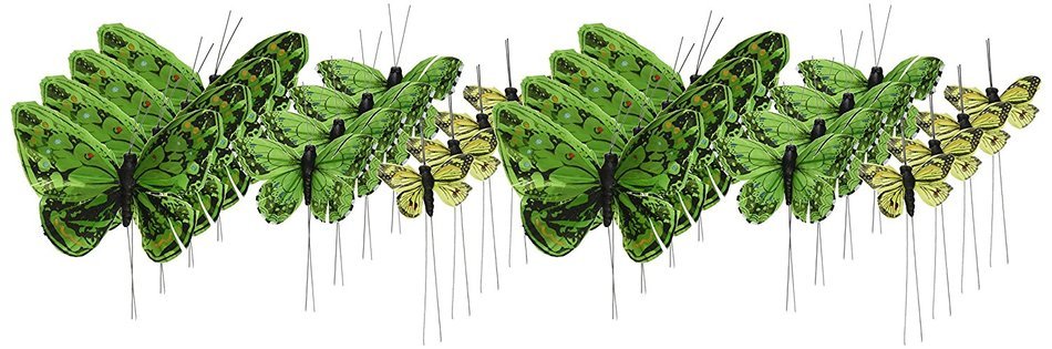Beautiful Butterfly Cake Sets - Garden Charm Green