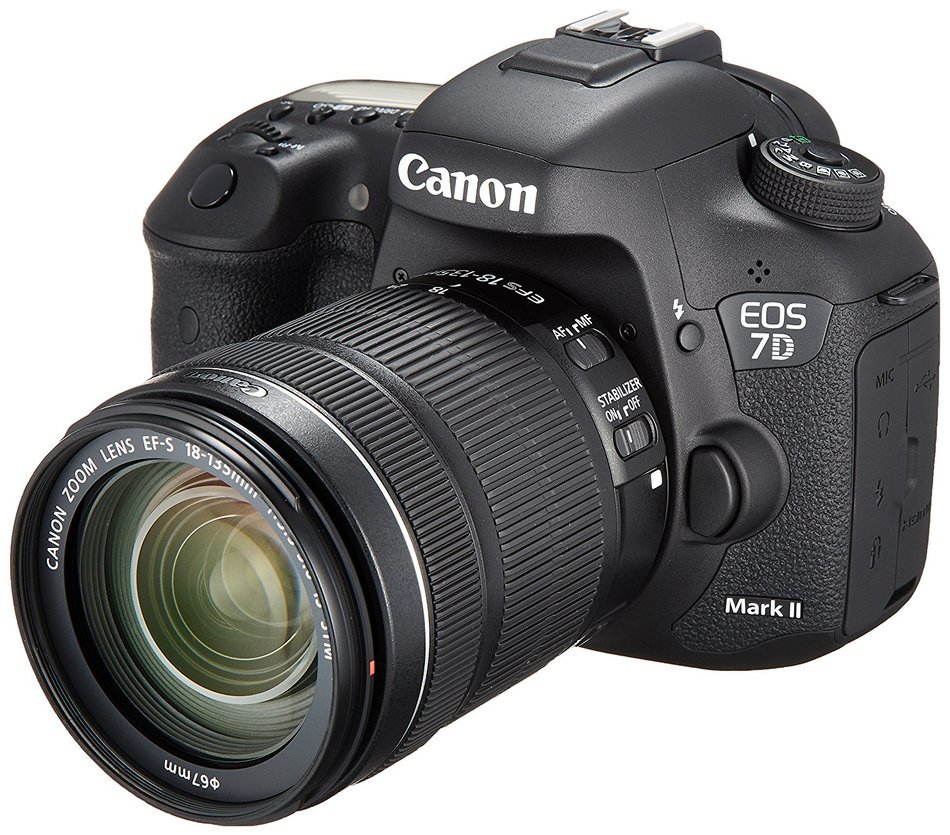 Canon EOS 7D Mark II Digital SLR Camera with 18-135mm IS STM Lens - International Version N4