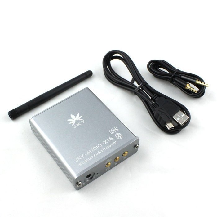 JKY Hifi 4.0 Bluetooth Music Receiver Aptx Wireless Audio Adapter With 3.5mm Aux Output - X1S