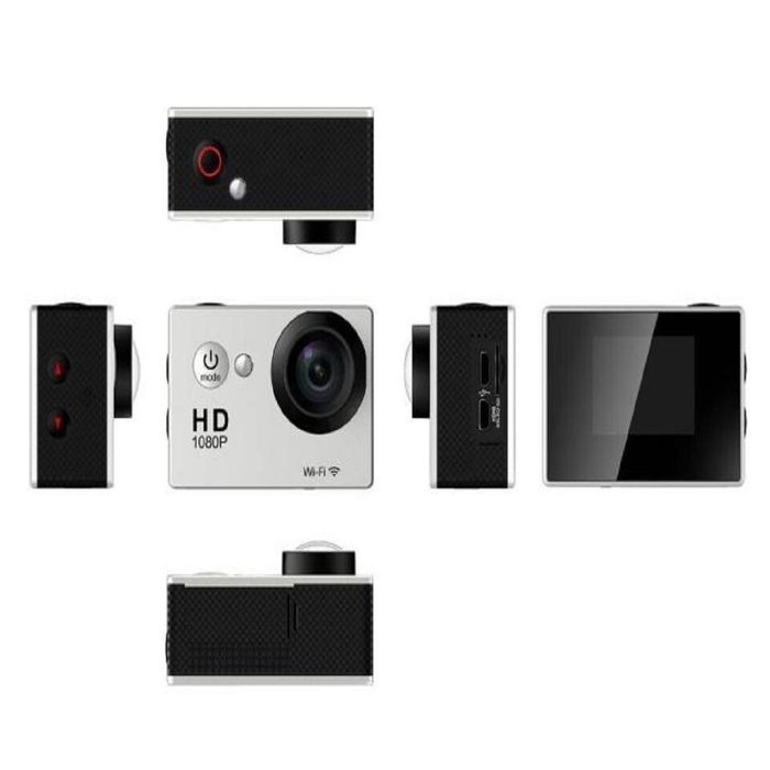 Kingfansion W9 2.0 Inch WiFi Ultra HD 4K Sport Action Camera Waterproof N6