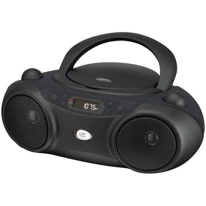 GPX Radio/CD Player BoomBox - Black BC232B
