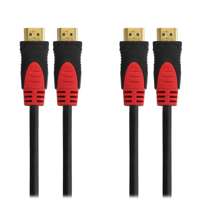 Aurum High Speed HDMI Cable (10 Ft) 2 Pack with Ethernet - Supports 3D & Audio Return Channel [Latest Version]... N8