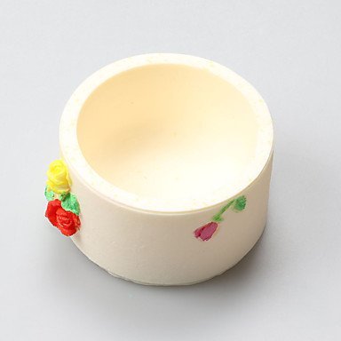 Y&XL&H Round Rose Box Soft Clay Resin Jewelry Box Chocolate Silicone Molds,Decoration Tools Bakeware