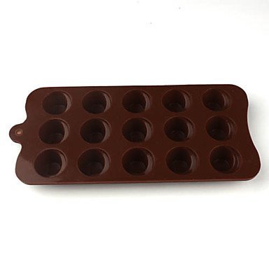 Y&XL&H Silicone Circular Hole Comma Shaped Sugarcraft Mold for Candy/Cookie/Jelly/Chocolate N4