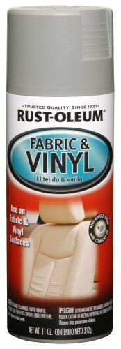Rust-Oleum 248920 Automotive 11-Ounce Vinyl and Fabric Spray Paint, Gray by Rust-Oleum