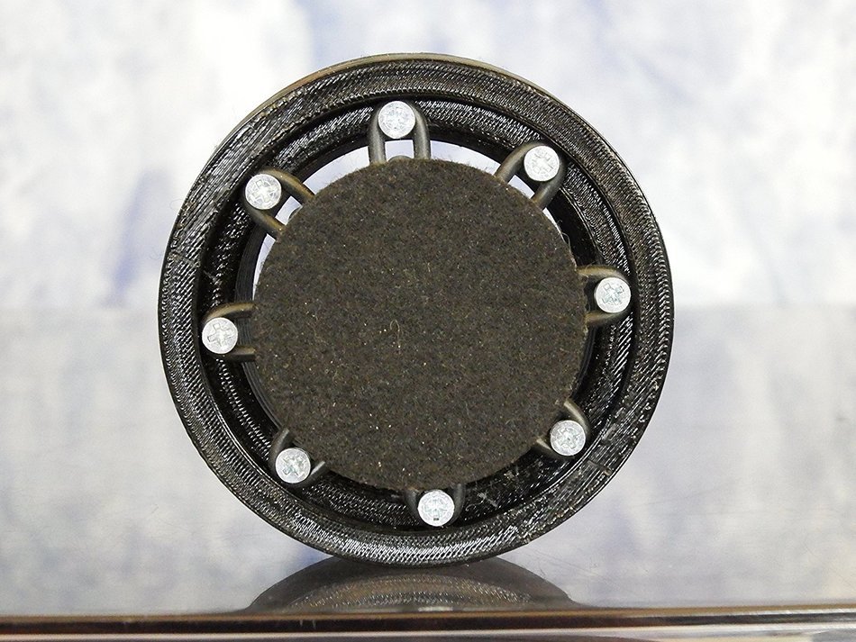 2.8" Suspended Isolation PAD 1.8" Inner Disk 8 0-rings Turntable Electronics Set of 4 N5