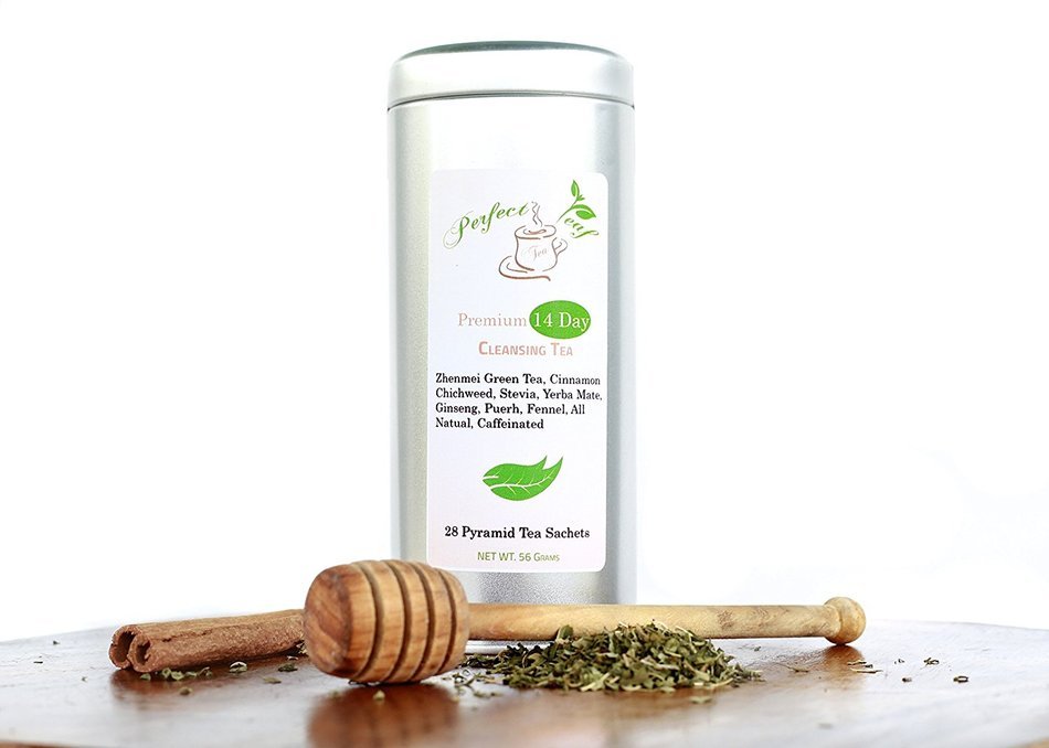 Detox Tea-Cleansing-Slimming-Fat Burner-Appetite Suppressant & Weight Loss-14 Day Detox-By Perfect Leaf Tea N6