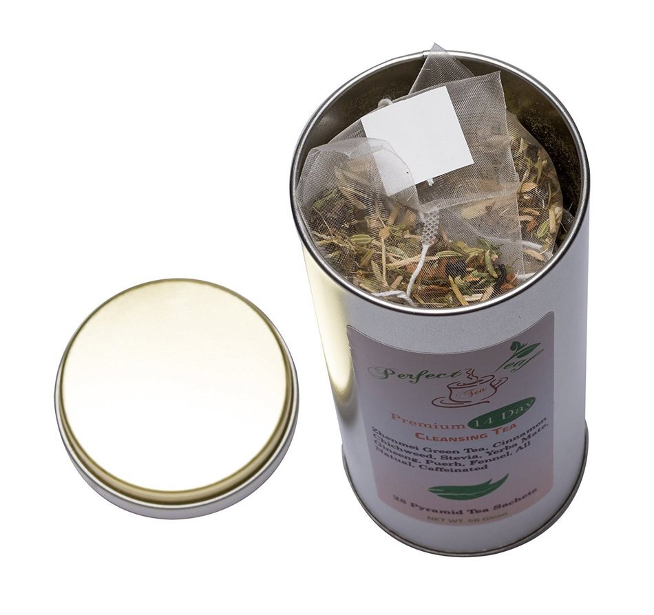 Detox Tea-Cleansing-Slimming-Fat Burner-Appetite Suppressant & Weight Loss-14 Day Detox-By Perfect Leaf Tea N7