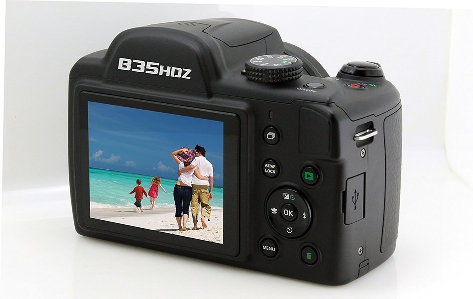 BELL+HOWELL B35HDZ 20.0MP Superzoom Bridge Digital Camera with HD Video & 35X Wide-Angle Optical Zoom