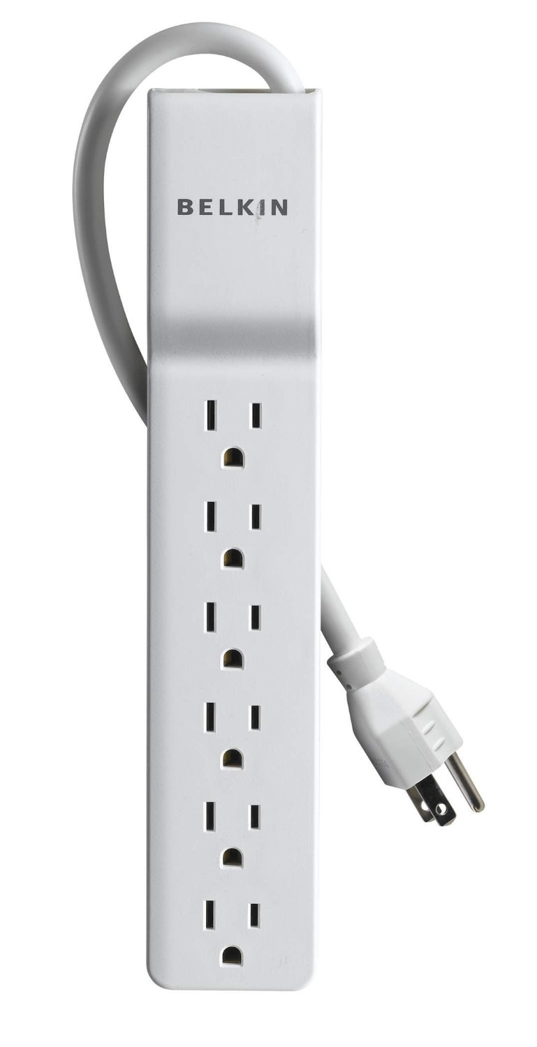 Belkin 8-Outlet Commercial Power Strip Surge Protector With 8-Foot ...