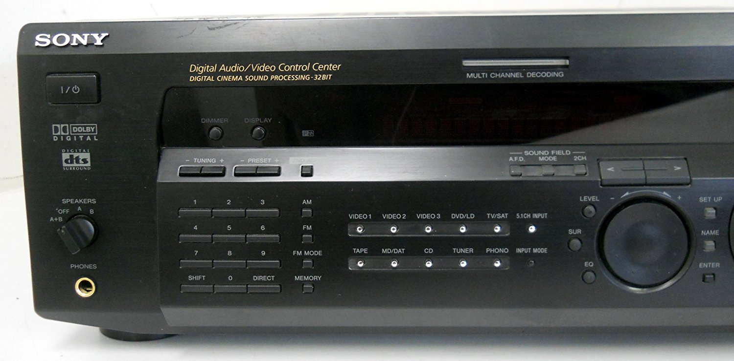 Sony STR-DE935 Fm/Am Receiver Digital Audio / Video Control Center ...