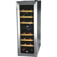 Kalorik 21-Bottle Wine Bar, Black/Silver