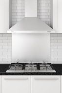 Ancona WPPW430 Wall-Mounted Classic Pyramid Style Convertible Range Hood, 30-Inch, White