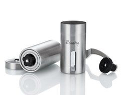 Manual Coffee Grinder with Travel Pouch, Spoon and Cleaning Brush | Ceramic Conical Burr for Precision Brewing... N8