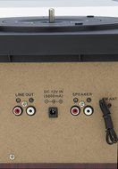 TechPlay ODC174WD SP, 3 speed turntable W/Cassette Player, Radio with presets, AUX in, RCA out, USB SD MP3 Encoding... N16