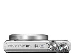 Nikon COOLPIX S7000 Digital Camera (Black) - International Version (No Warranty) N24