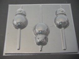 BB8 Star Wonders Wars Chocolate Candy Lollipop Mold