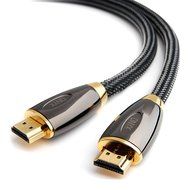 Onyx High-Speed HDMI Cable (25 Feet) - Supports Ethernet, 3D, 4K Ultra HD and Audio Return, MAX Series [HDMI 2.0a... N2