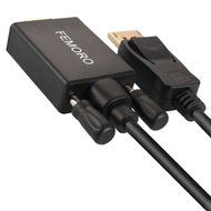 HDMI DisplayPort Cable 6FT, FEMORO DP HDMI Display Cable Adapter 6feet Male to Male Port Gold Plated Port with... N18