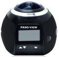 V.one 360 Degree Mini WiFi Panoramic Video Camera 2448*2448 16M Ultra HD 3D Sports DV DVR 30m Waterproof Digital... N4