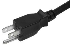 SF Cable, 1ft Outlet Saver Power Cord Splitter, 1 NEMA 5-15P to 2 NEMA 5-15R N2