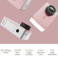 YI 4K Action Camera with Selfie Stick &amp; Bluetooth Remote (US Edition) Night Black N32
