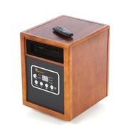 Dr. Infrared Heater 1,500 Watt Infrared Cabinet Space Heater - Remote Control Modular Design High Pressure Low... N3