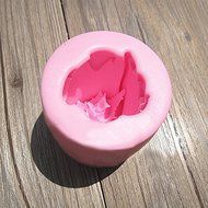 Bluelover 3D Rosebud Silicone Baking Mold Chocolate Fondant Decorating Mould N2
