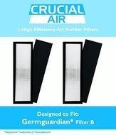 2 Germguardian Air Purifier HEPA Filter B FLT4825, Fits Guardian 3-in-1 Systems, AC4825 , AC4800 Series,Compare...