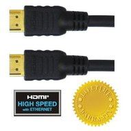 PTC 25 ft Premium GOLD Series HDMI Cable with Ethernet - Supports 3D, 4K, 1080p, 1440p N3