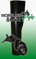 Worblas Black Art Panel Small (50x37,5cm Bastel Cosplay) Thermoplastic Black Material by Fan-Merch