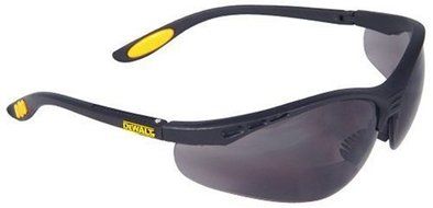 Dewalt DPG59-220C Reinforcer Rx-Bifocal 2.0 Smoke Lens High Performance Protective Safety Glasses with Rubber...