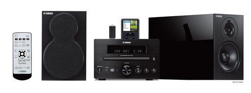 Yamaha MCR-330BL Micro Component Receiver CD Player Unit (Black) (Discontinued by Manufacturer)