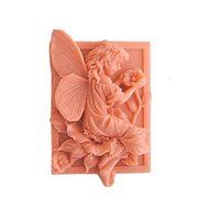 Sher Baking Molds 3D Flower Fairy Soap Mold N2