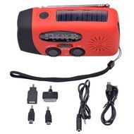 Ckeyin &reg; Dynamo Emergency Solar Hand Crank Self Powered AM/FM/WB Radio, LED Flashlight, Smart Phone Charger Power... N7
