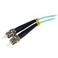 StarTech.com 2m Fiber Optic Cable - 10 Gb Aqua - Multimode Duplex 50/125 - LSZH - LC/SC - OM3 - LC to SC Fiber... N7
