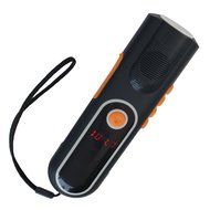 iRonsnow IS-074 Emergency Dynamo Hand Crank Led Flashlight with FM AM Radio, Noctilucent in Dark, 800mAh Rechargeable... N2