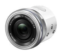 Olympus Air A01 Black Body with Black 14-42mm EZ Lens N19