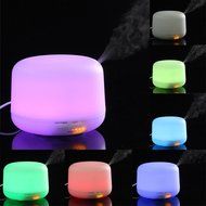 Aroma Humidifier, YESSHOW 300ml Ultrasonic Home Aromatherapy Cool Mist Humidifier 7 LED Color Changing Lights... N6