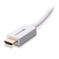 Cable Matters High Speed HDMI Cable with Ethernet in White 15 Feet - 3D and 4K Resolution Ready N3